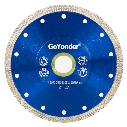 Enhance Your Precision Cutting with the 180mm Diamond Tile Cutting Blade