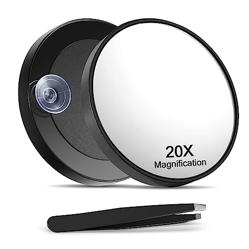 Discover the Clearest Reflections with our 20X Magnifying Mirror!