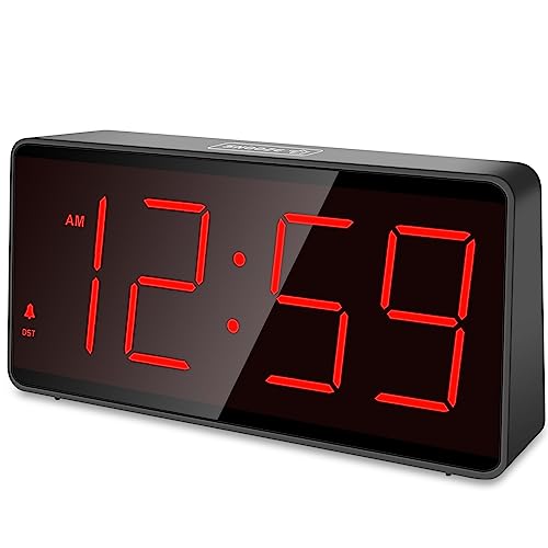 Never Oversleep Again with Our Battery Operated Digital Alarm Clock!