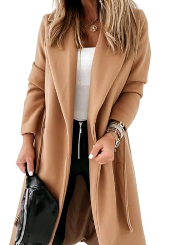 Stay Warm in Style with the Timeless Camel Trench Coat