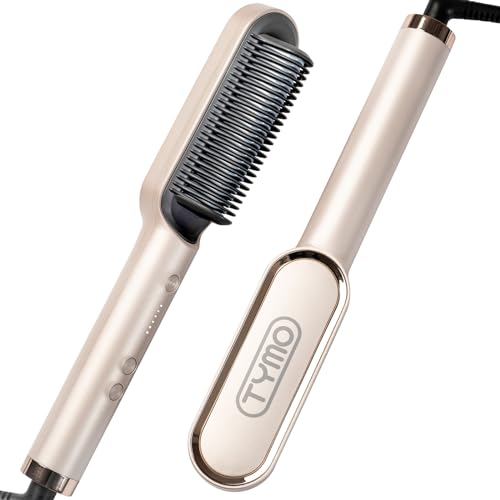 Ceramic Brush Hair Straightener