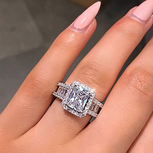 Faux Diamond Rings