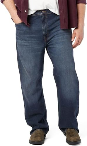 Loose Fitting Mens Jeans