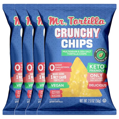 Crunchy Delight: Satisfy Your Cravings with Low Carb Tortilla Chips!