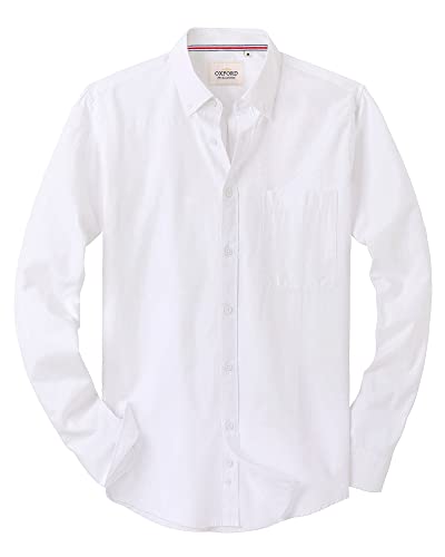 10 Trendy Mens White Oxford Shirts to Elevate Your Style